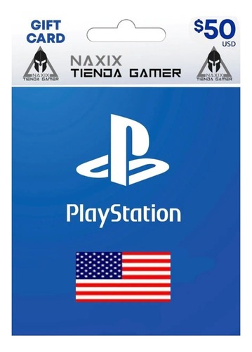 Tarjeta Psn Gift Card 50 Usd Region Usa | Ps3 | Ps4 | Ps5