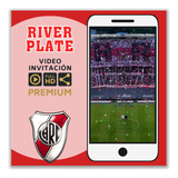 Video Invitación Animada River Plate (con Foto)