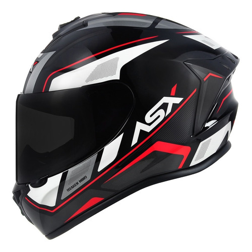 Capacete Axxis Axes Draken Monocolor Preto Fosco + Viseira