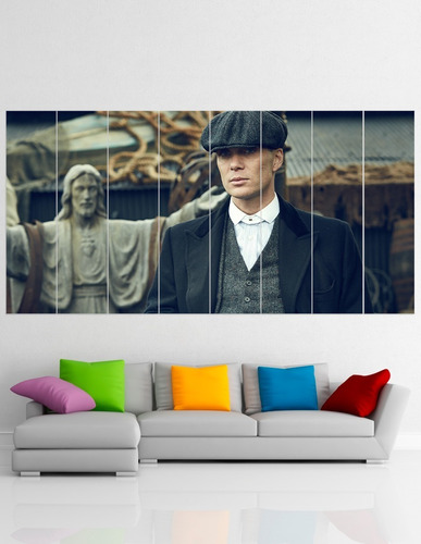 Cuadro Poliptico Peaky Blinders Tommy Shelby Xxl 192x100cm