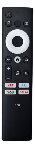 Control Remoto 623 Para Smart Bgh Top House Hisense