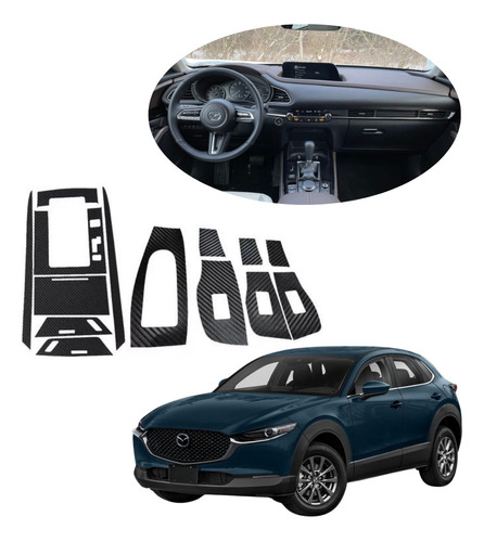 Calca Stickers Protector 4 Puertas Panel Central Mazda Cx30