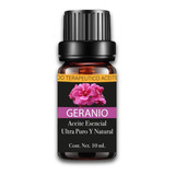 Aceite Esencial De Geranio 100% Natural Y Puro Aromaterapia