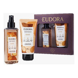  Kit Presente Instance Karité Eudora Body Spray + Hidratante