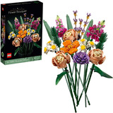 Ramo De Flores Artificiales Lego 10280 15 Tallos 756 Piezas