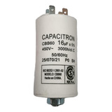 Capacitor De Arranque De 16 Mf 450v 