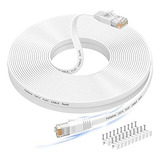 Cable Ethernet De 60 Pies, Cable De Internet Largo Cat 6 Con