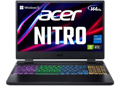 Acer Nitro 5 I7-12700h Rtx 3060 512gb Ssd 16gb 144hz Ips