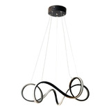 Lámpara Led De Suspender, Cl-3012-led/ne, Calux Color Negro
