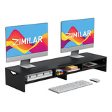 Soporte De Monitor Doble Grande, Soporte De Monitor De ...