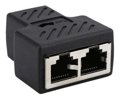 Divisor Y 1x2 Cabo De Rede Rj45 Splitter Duplicador Fêmea