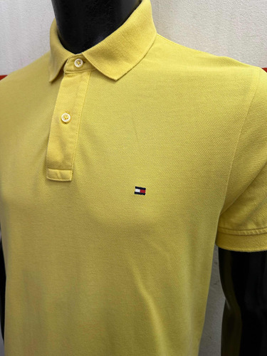 Chomba Tommy Hilfiger Custom Fit Yellow Talle M