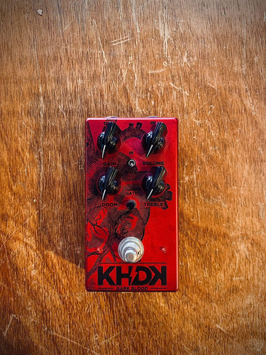 Pedal Khdk Dark Blood Myscustomshoptienda!!