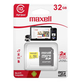 Tarjeta Micro Sd Memoria 32gb Cl 10 90mb/s Maxell