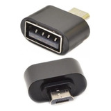 Adaptador Otg Micro-usb V8 Usb-a 2.0