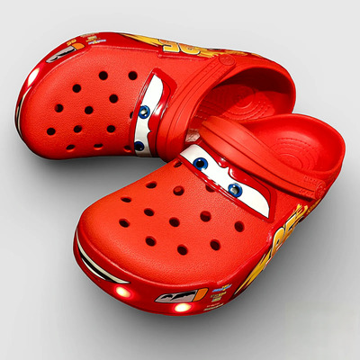 Sandalias Rayo Mcqueen Con Luces Adultos Edición Especial | Envío gratis