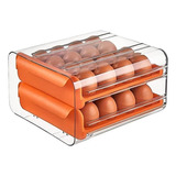  Canasta Porta Huevos X24 Organizador Con Tapa Cocina Nevera