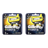 Gillette Fusion 5 Proshield Com 4 Unidades