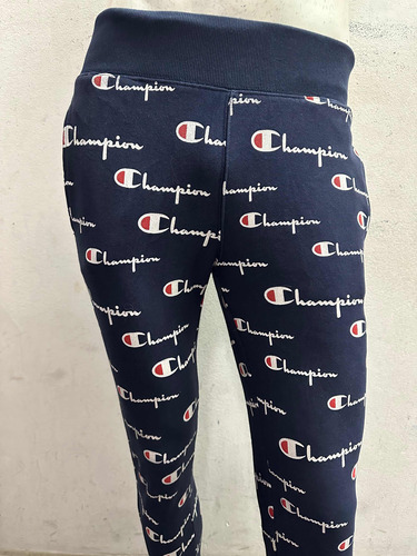 Pantalón Jogging Champion Full Print Talle Small