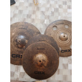 Platillos Bateria Trx Crx Classic Hi Hats Crash Ride Stacker