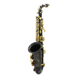 Finest Brass Black Eb Saxofón Alto Sax Con Bag Mouthpiece