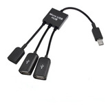 Cable Usb Otg Adaptador Micro Usb Hub Usb Otg