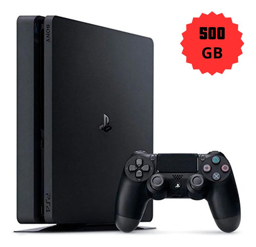 Console Playstation 4 Slim 500 Gb Usado + Jogos