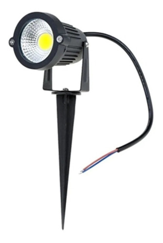 2 Focos Led Estaca Jardin Exterior 5 Watts