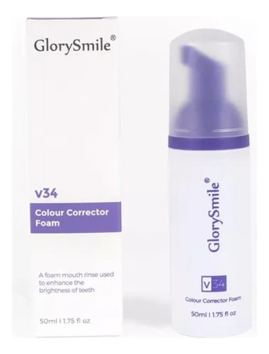 Pasta De Dientes Glorysmile V34 Colour Corrector, 1 Unidade,