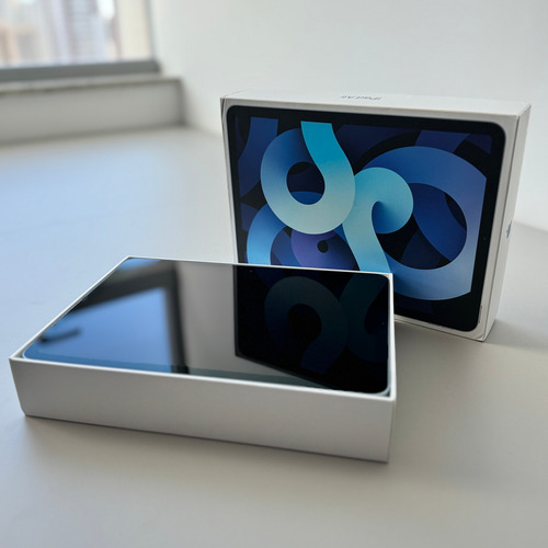 iPad Air 4a Geração 256gb Azul - Usado Em Perfeito Estado