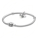 Pulsera Pandora Moments Original + Charm Luciérnaga Plata