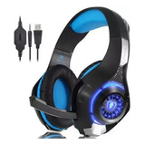 Auricular Gamer Luz Led Micrófono Pc Ps4 Ps5 Xbox Jack 3.5mm