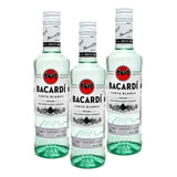 Pack De 3 Ron Bco. Bacardi 375ml