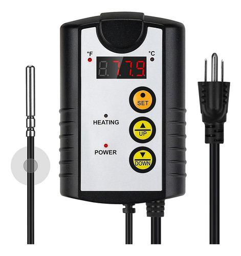 Controlador De Temperatura Del Termostato De La Estera De