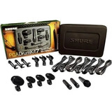 Microfone Dinâmico Shure Pga Drum Kit 7 Peças P/bateria Shop