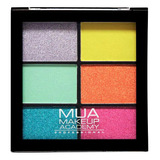 Makeup Academy 6 Shade Palette Sombra Ojos Profesional