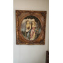 Cuadro De Pared De Alto Relieve Beige Dorado Oscuro