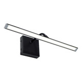 Aplique Pared Cuadros Movil Cuadra-1-40 Luz Led Calida 40cm Cuadra Negro Gioluce