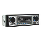 Radio De Coche Vintage Bluetooth Reproductor Mp3 Estéreo