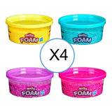 Play-doh | Foam Surtido | Diferentes Colores Y Aromas | 4pzs