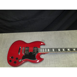 Guitarra Eléctrica Babilon Nighthawk Color Rojo