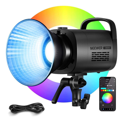 Neewer Cb100c 130w Rgb Led Luz Video, Control App/2.4g 360°