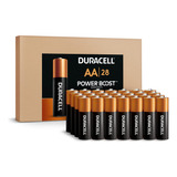 Duracell Coppertop - Paquete De 28 Pilas Aa Doble A Con