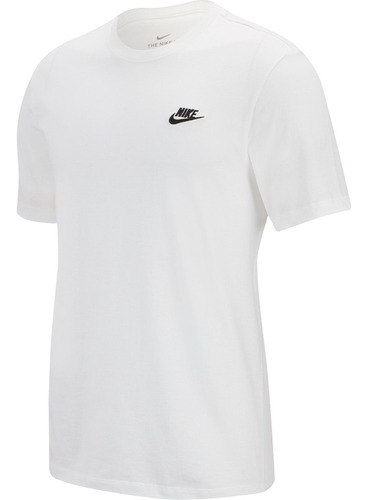 Blanco - S - Camiseta Hombre Nike Nsw Club Tee