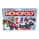 Monopoly: Transformers Edition Juego De Mesa Para Fans