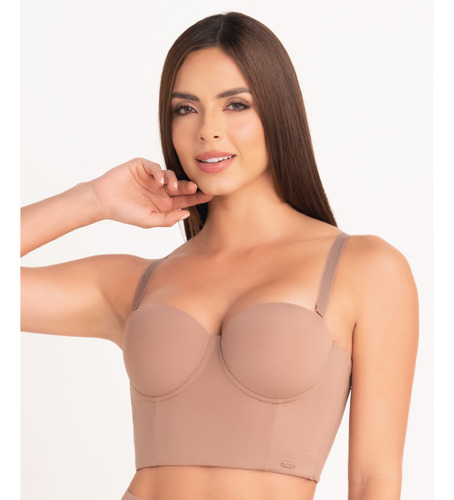 Brasier Strapless Con Base Ancha Pirita 38 Delié By Fájate