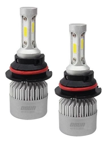 Par Focos Led 3 Caras Baja Y Alta 36w S2 H4, 9007, H13