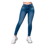 Jeans Corte Colombiano Mezclilla Suave Stretch Push Up U57