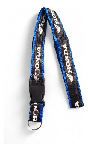 Llavero Colgante Lanyard Cinta Mosqueton 45 Cm Moto Honda