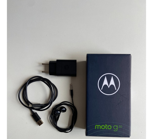 Smartphone Moto G20 128gb 4gb Ram Glacier Blue Motorola
